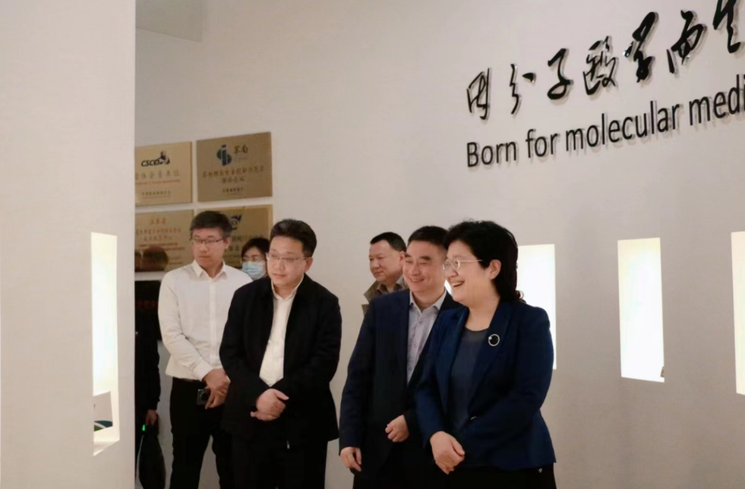 徐州市政府代表團蒞臨為真生物調研指導